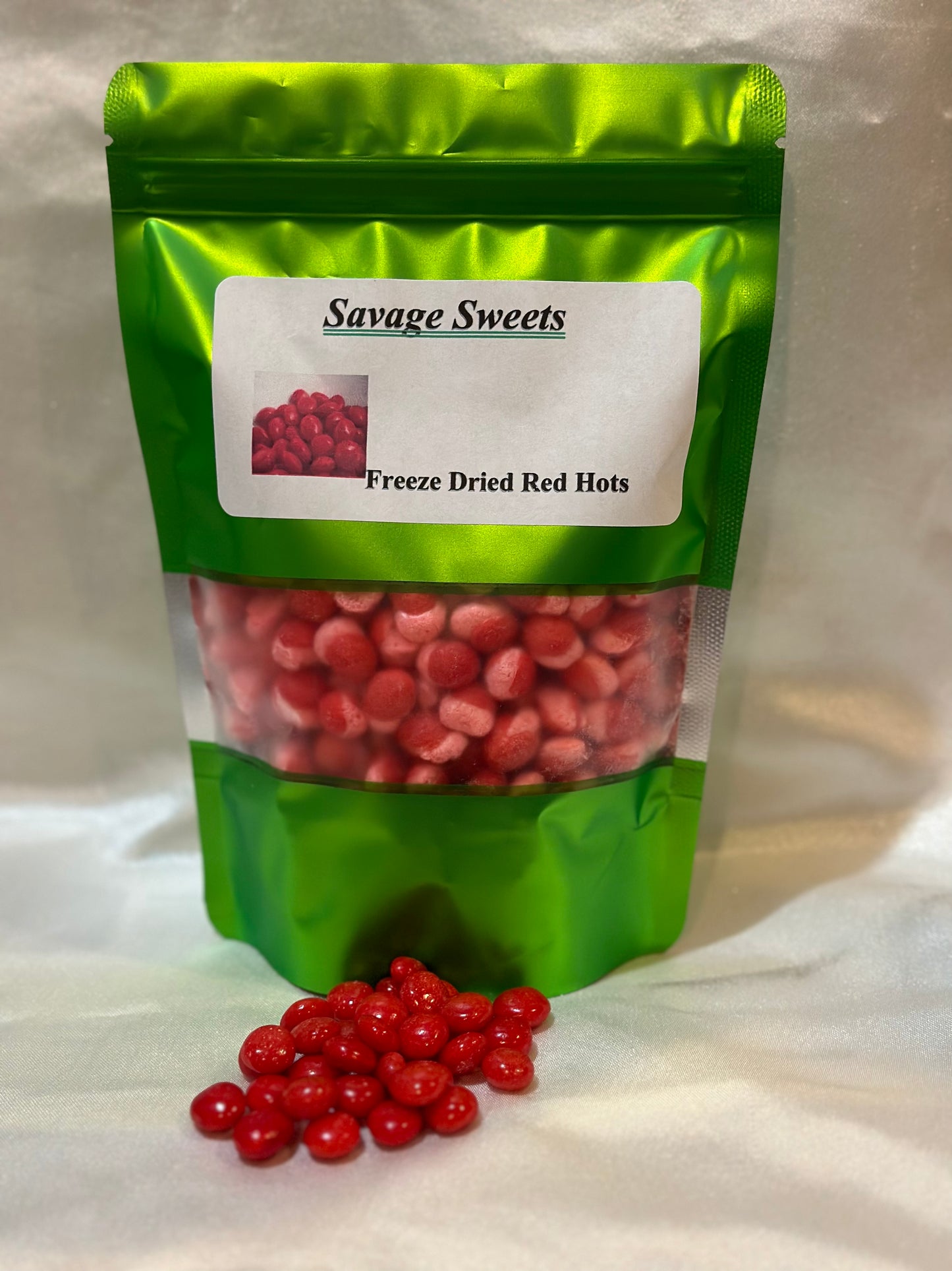 Freeze dried Red Hots