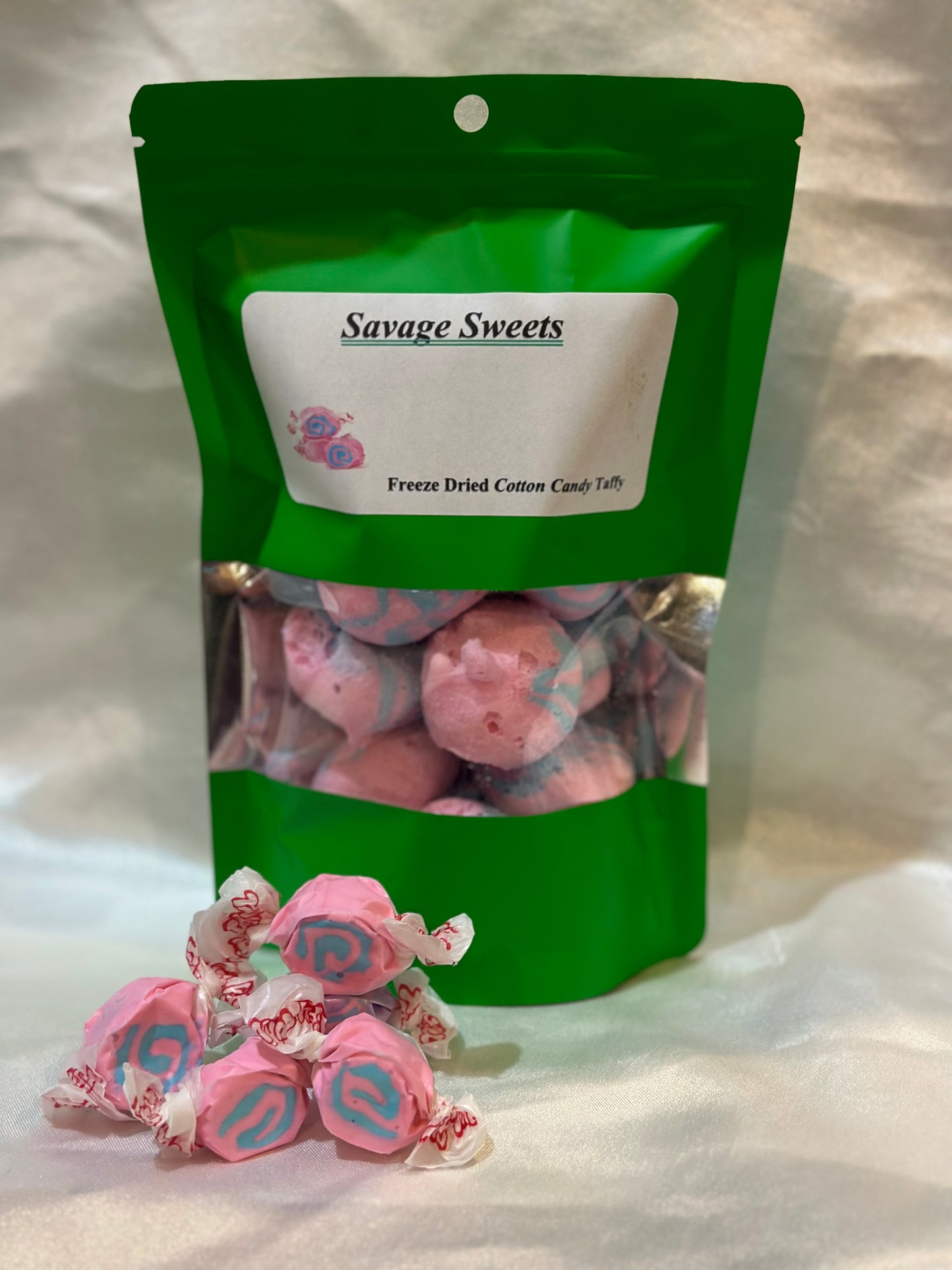 Freeze dried Cotton Candy Taffy