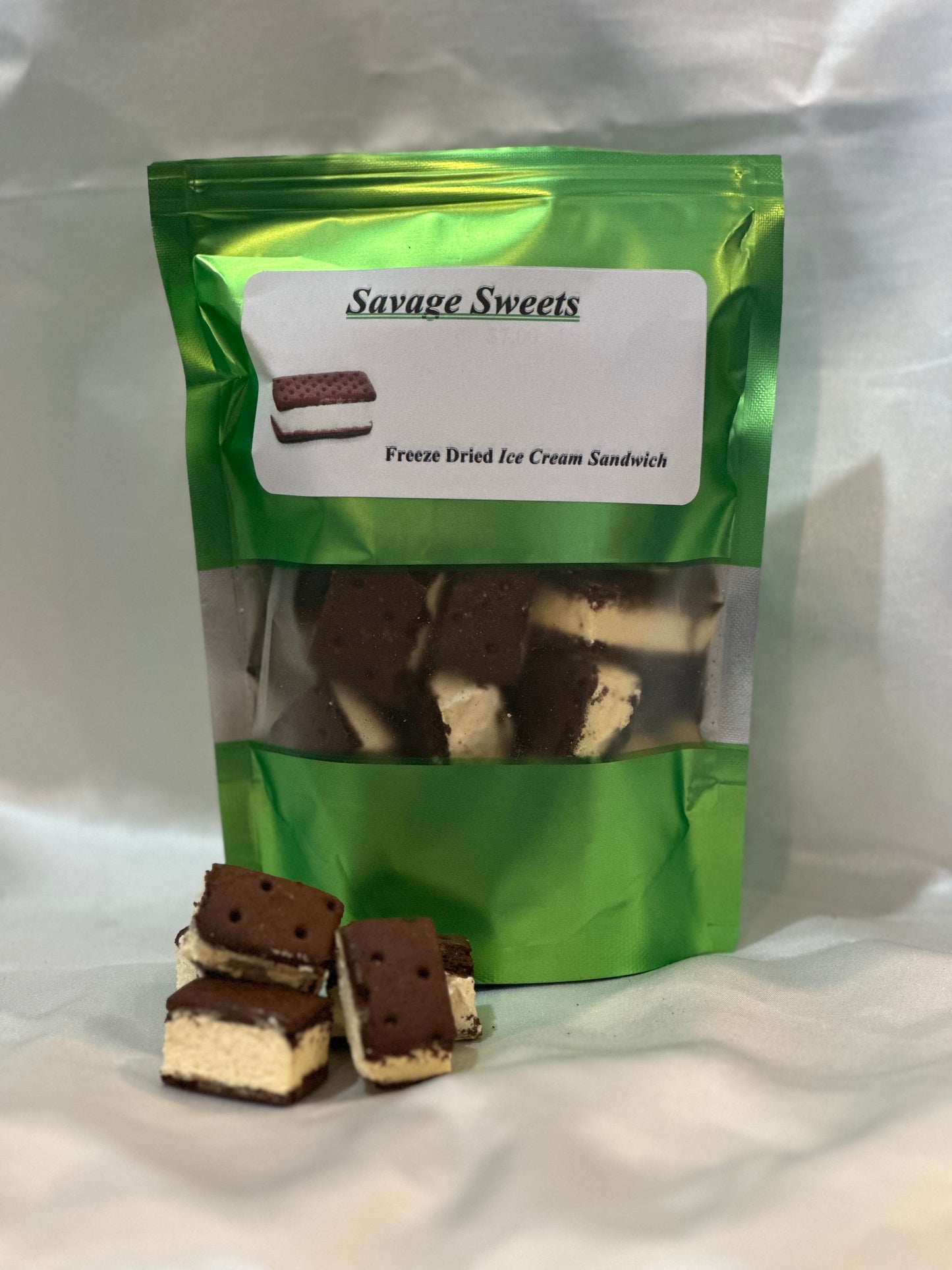 Freeze dried Vanilla Ice Cream Sandwiches