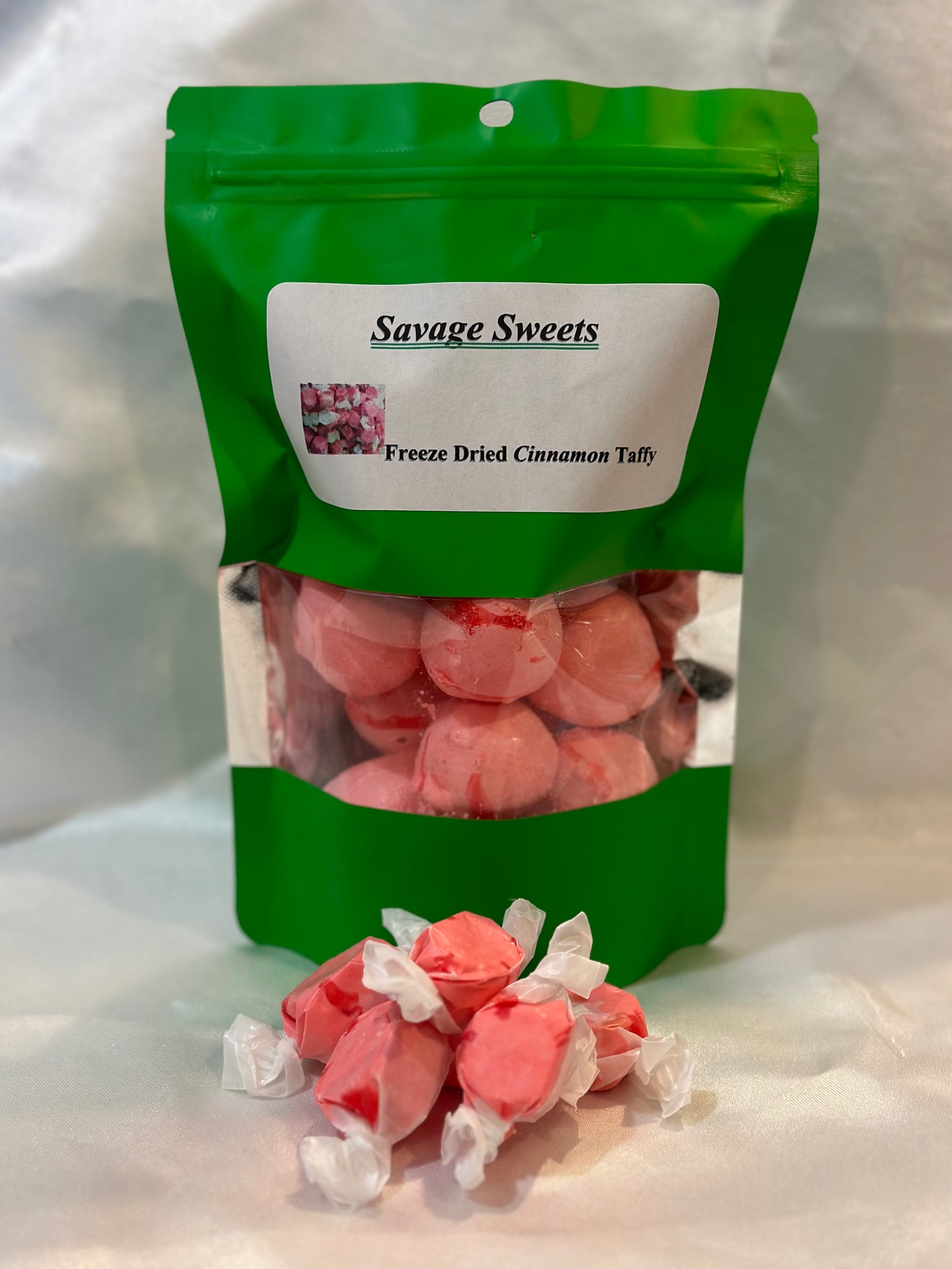 Freeze dried Cinnamon Taffy